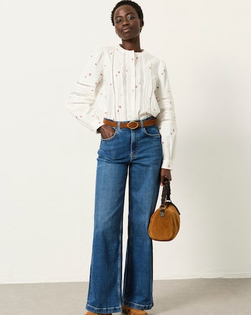 FatFace Jane Embroidered Over Shirt