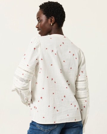 FatFace Jane Embroidered Over Shirt