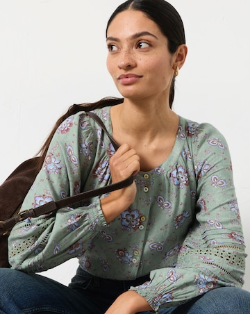 FatFace Clemence Floral Blouse