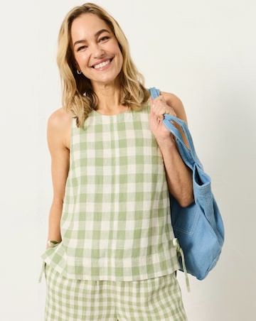 FatFace Dara Gingham Blouse