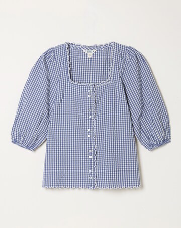 FatFace Sofia Gingham Blouse