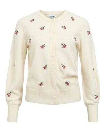 Object Long Sleeve Embroidered Cardigan