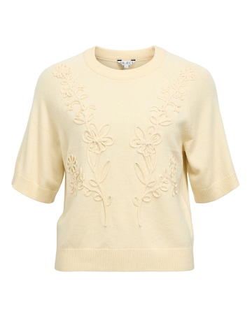 Object Embroidered Knit Jumper