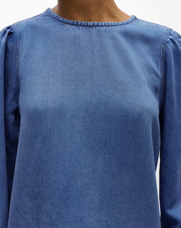 Object Denim Long Sleeve Top