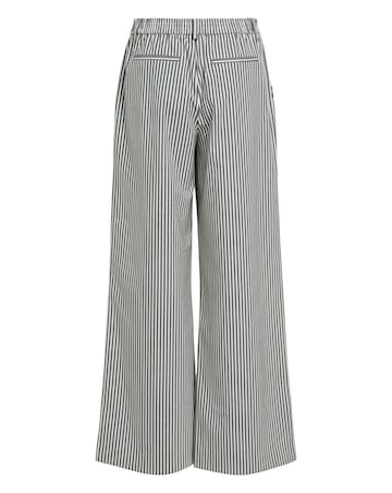 Object Stripe Wide Leg Trouser