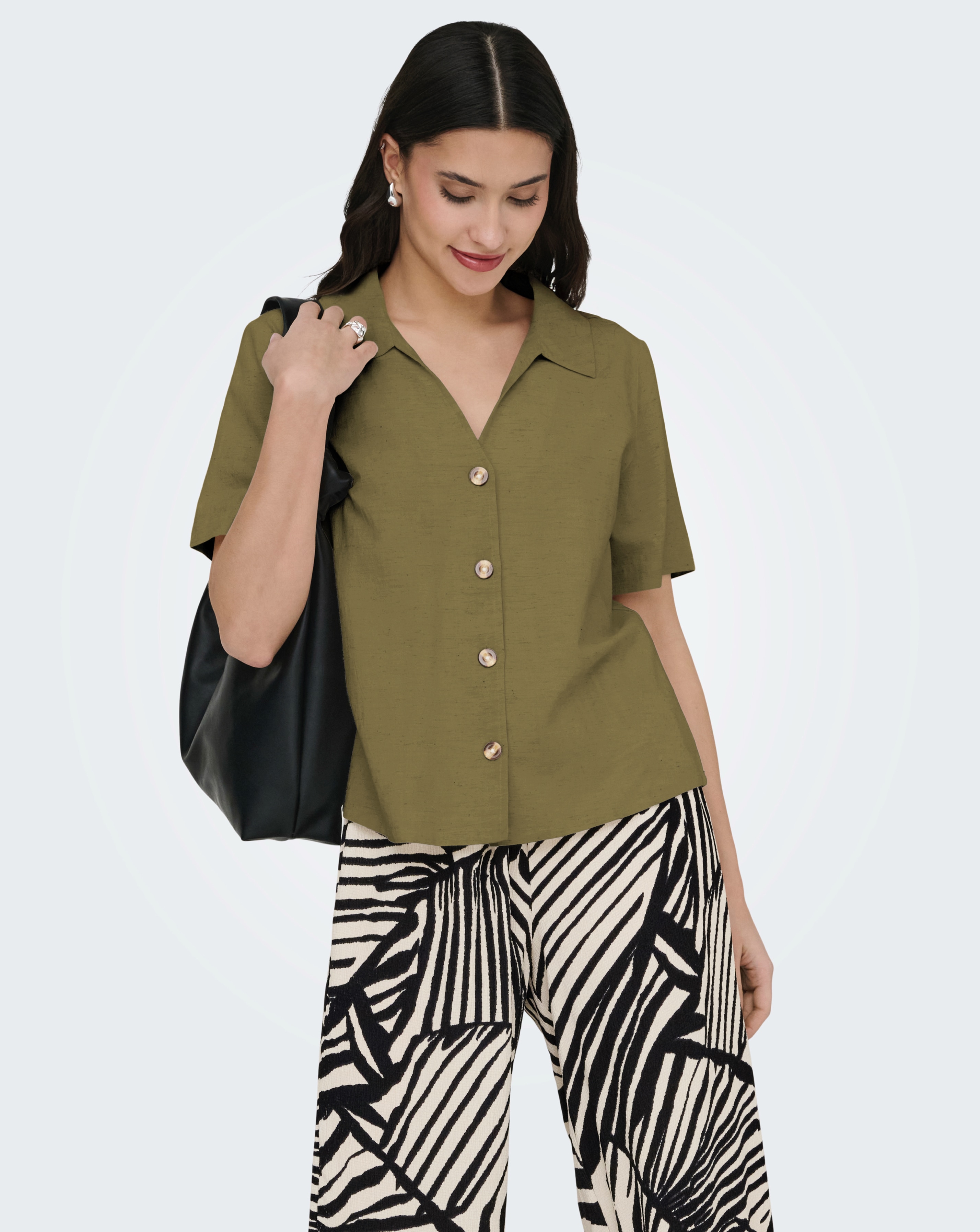 New In - JdY Milan Linen S/S Shirt