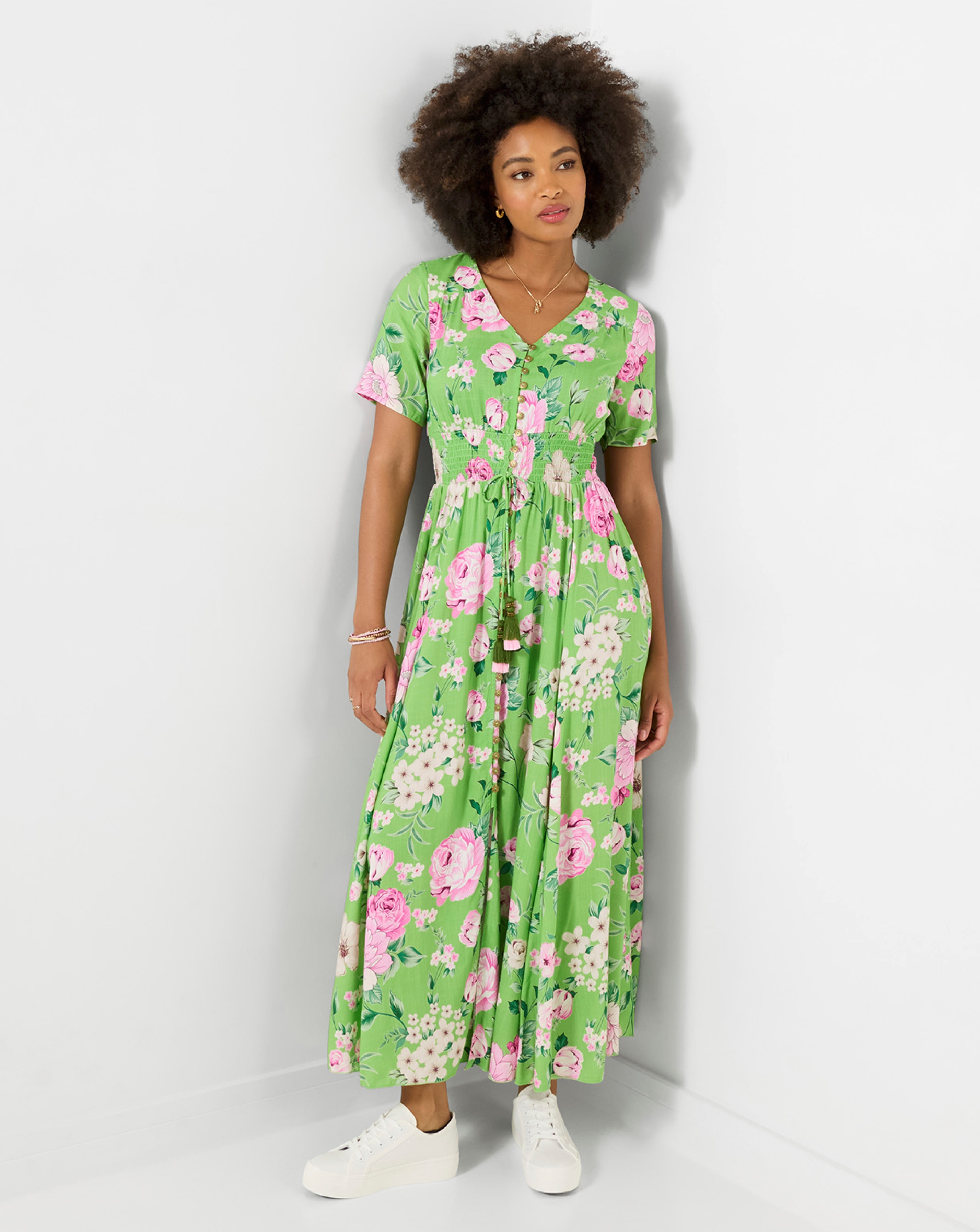 New In - Joe Browns Flower Garden Maxi Dress