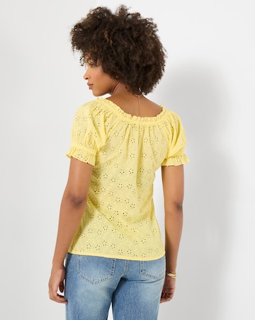 Joe Browns Beautiful Broderie Top