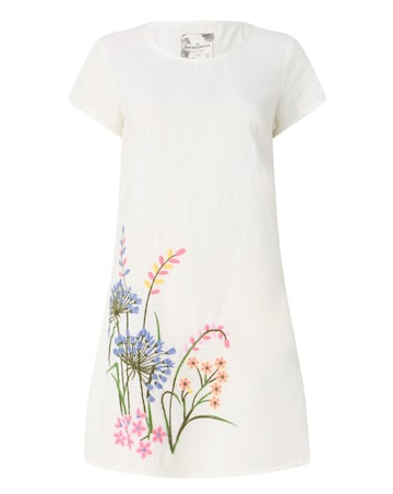 Joe Browns Spring Meadow Embroidered Tunic Top