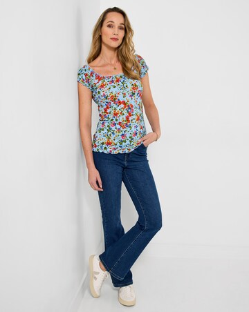 Joe Browns Ditsy Dream Printed Boho Top
