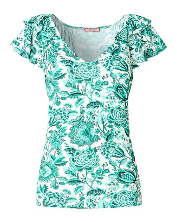 Joe Browns Amelia Frill Sleeve Jersey Top