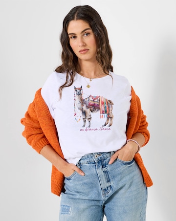 Joe Browns No Drama Llama Graphic Tee