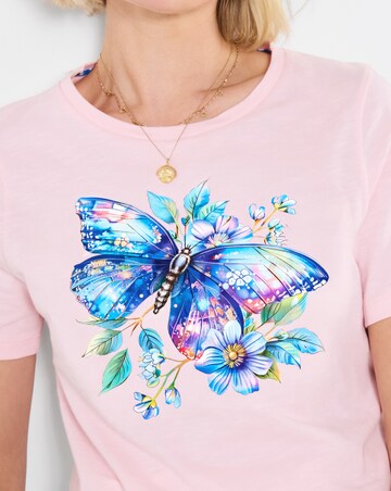 Joe Browns Beautiful Butterfly Graphic Tee