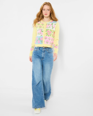 Joe Browns Felicity Patchwork Floral Cardigan