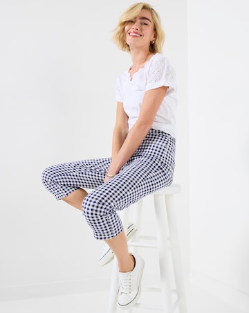 Joe Browns Penelope Gingham Capri Pants