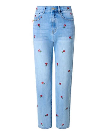 Joe Browns Amelia Floral Embroidered Jeans