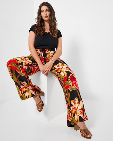 Joe Browns Paloma Printed Floral Wide Leg Trousers