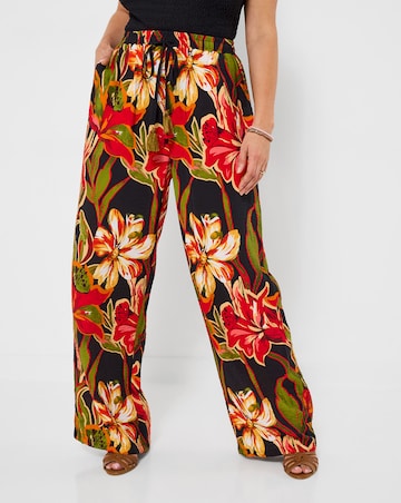 Joe Browns Paloma Printed Floral Wide Leg Trousers