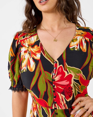 Joe Browns Brightest Flowers Maxi Dress Petite