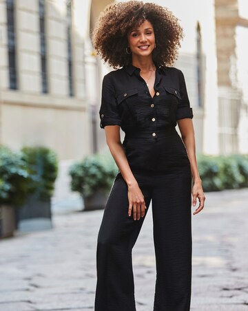 Sosandar Side Stripe Jumpsuit