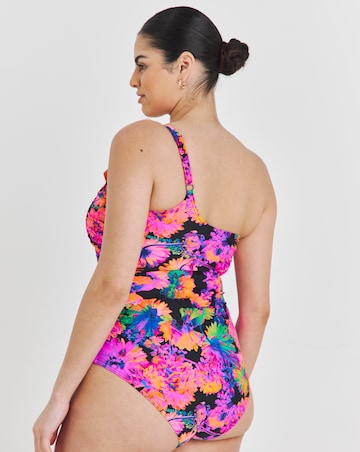 One Shoulder Tummy Control Swimsuit