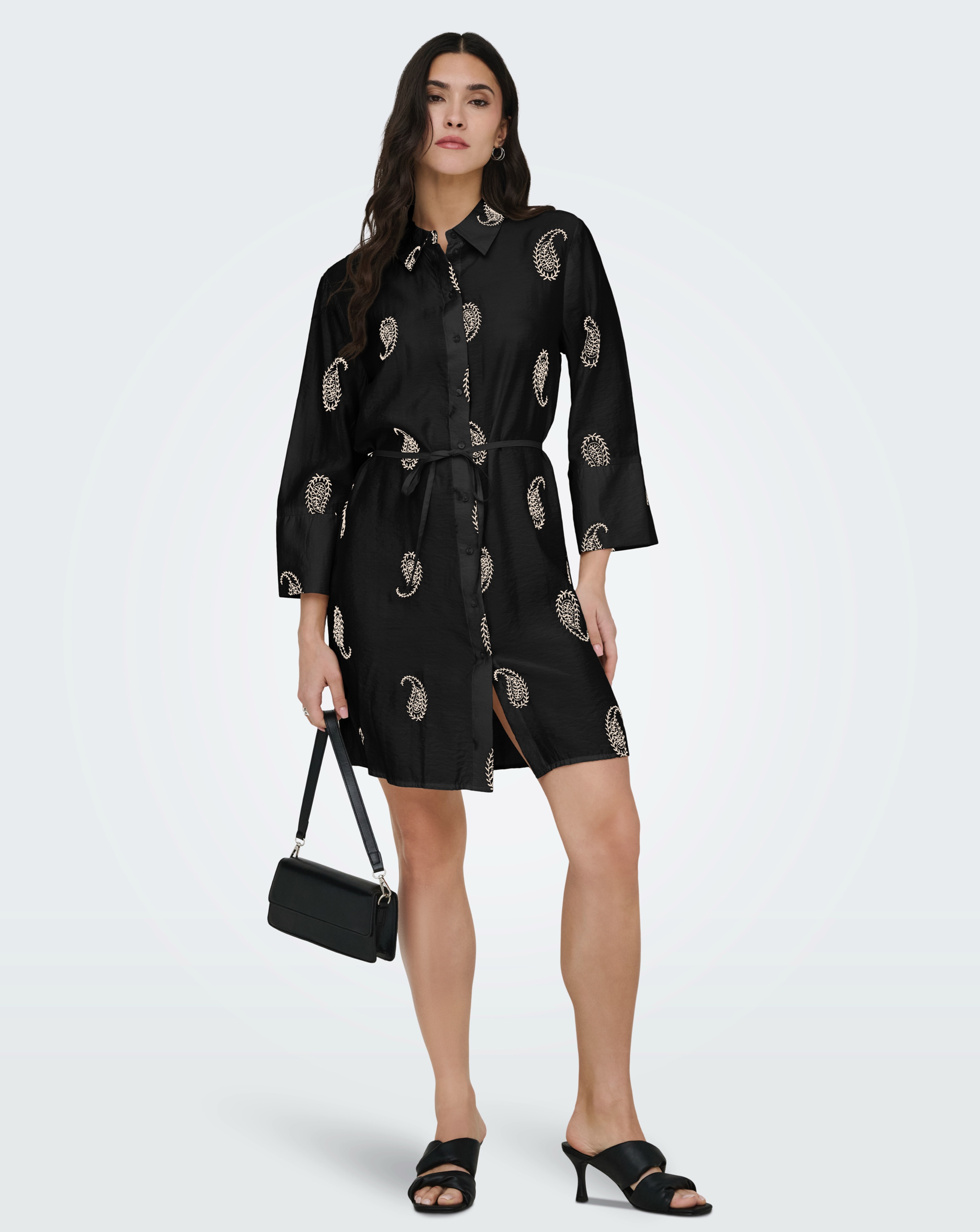 New In - JdY Thea Embroidery Shirt Dress