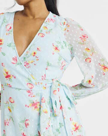 Vila L/S Ankle Wrap Dress