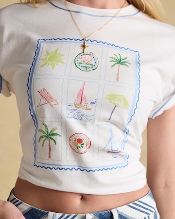 Joules Graphic Postcard T-Shirt