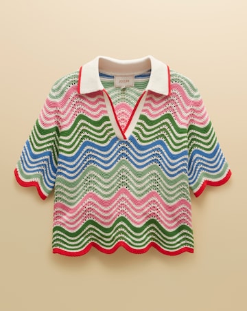 Joules Sandy Knit S/S Jumper