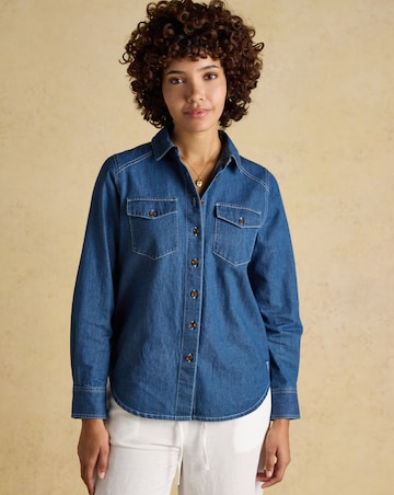 Joules Relaxed Denim Shirt
