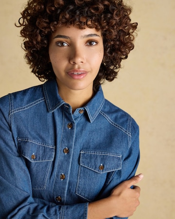 Joules Relaxed Denim Shirt
