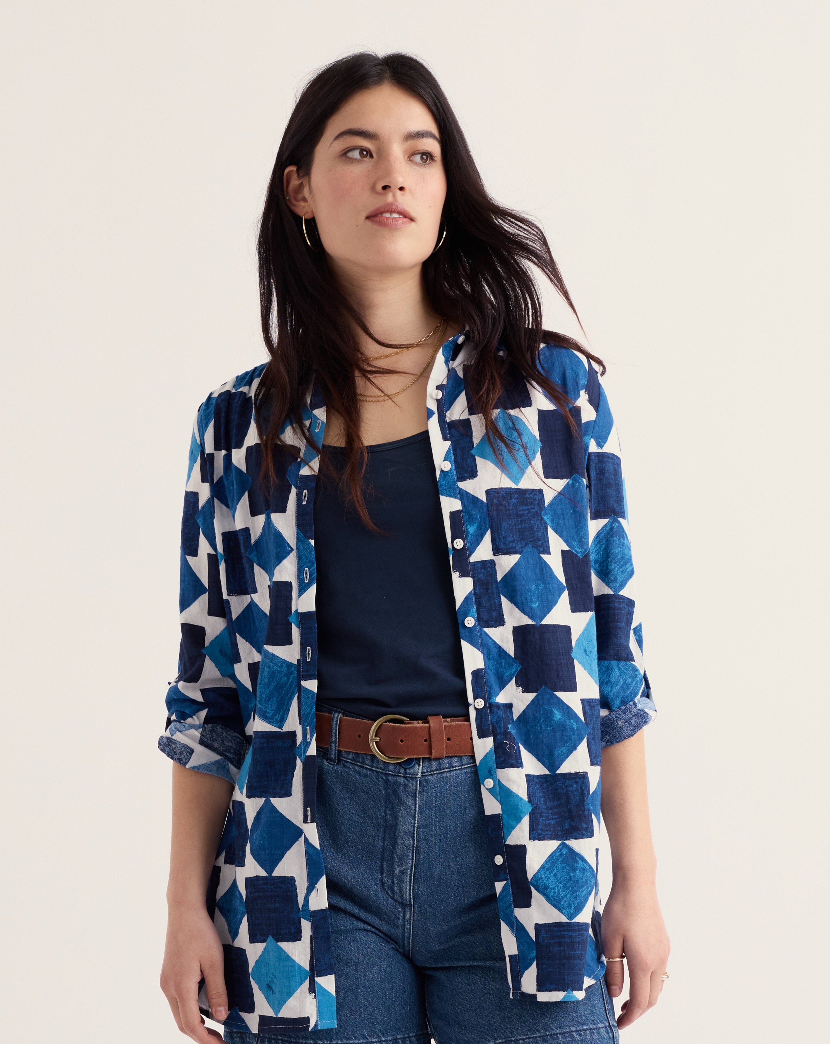 New In - Seasalt Cornwall Wren Flutter Shirt