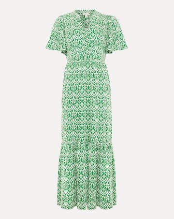 Phase Eight Shakira Printed Jersey Midiaxi Dress