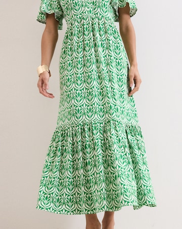 Phase Eight Shakira Printed Jersey Midiaxi Dress