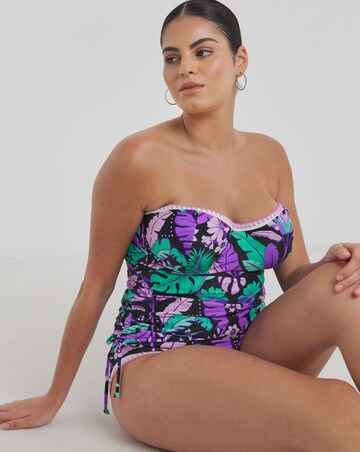Figleaves Frida Underwired Bandeau Tankini Top