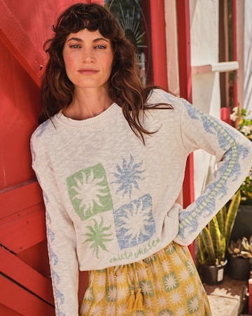 Fatface Sun Knitted Jumper