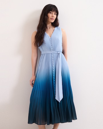 Phase Eight Mira Blue Ombre Dress