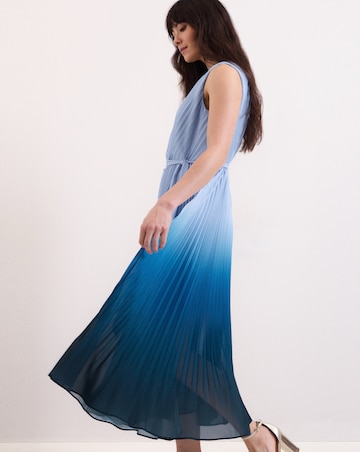 Phase Eight Mira Blue Ombre Dress