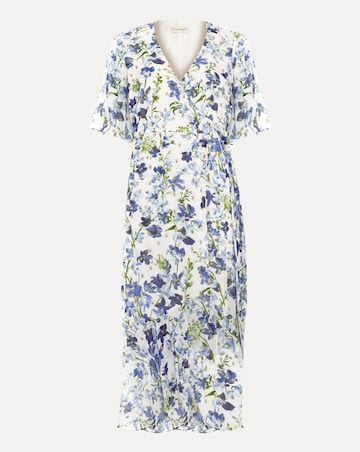 Phase Eight Juliette Fil Coupe Shimmer Foil Dress