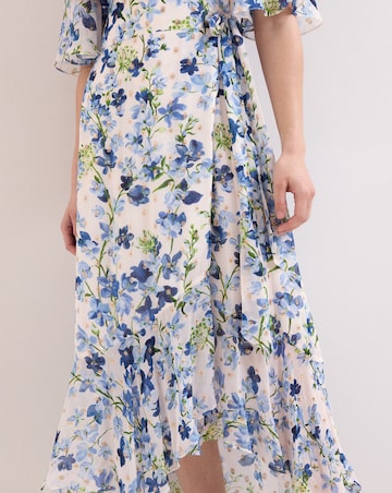 Phase Eight Juliette Fil Coupe Shimmer Foil Dress