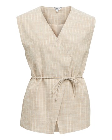 OBJECT Tie Front Waistcoat