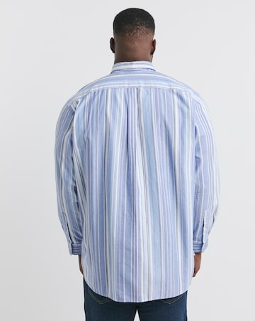 Polo Ralph Lauren Blue Striped Oxford Shirt