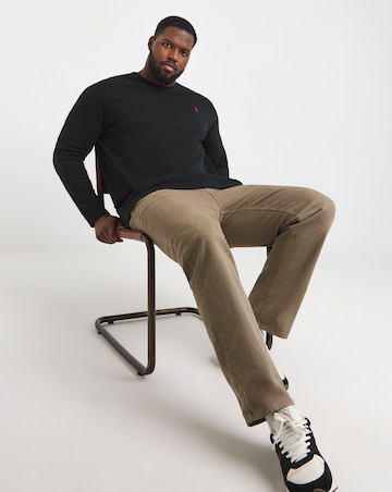 Polo Ralph Lauren Classic Long Sleeve Black T-Shirt