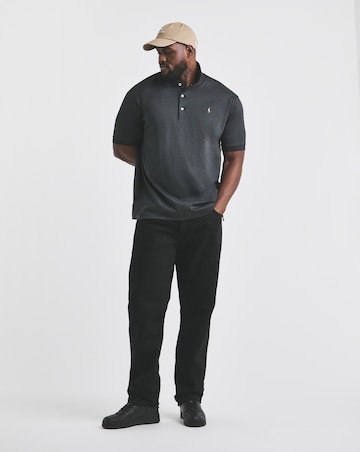 Polo Ralph Lauren Short Sleeve Soft Cotton Polo - Black Marl