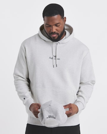 Polo Ralph Lauren Script Logo Hoodie - Heather