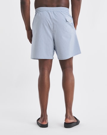 Polo Ralph Lauren Stripe Seersucker Swimshort - Blue