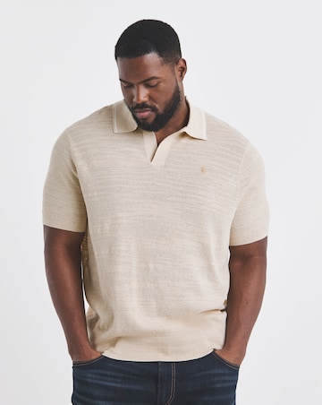 Polo Ralph Lauren Short Sleeve Knitted Polo - Cream