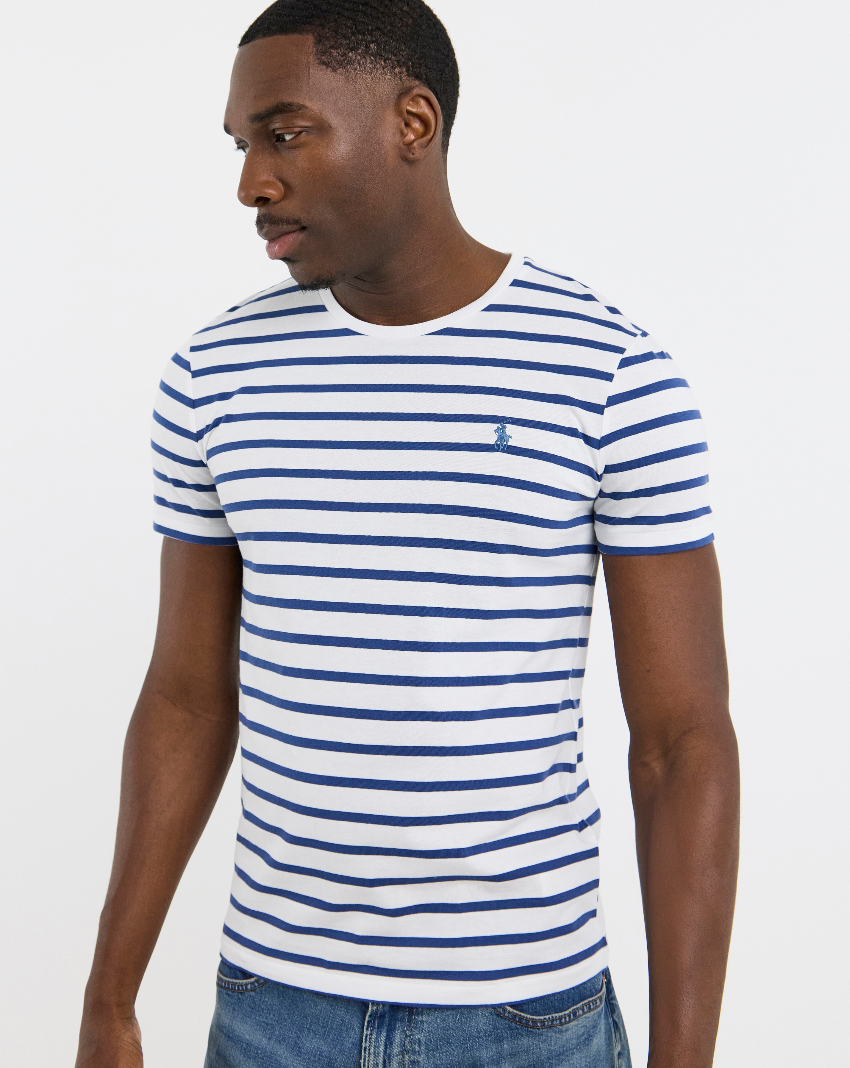Polo Ralph Lauren T-Shirt -White/Royal