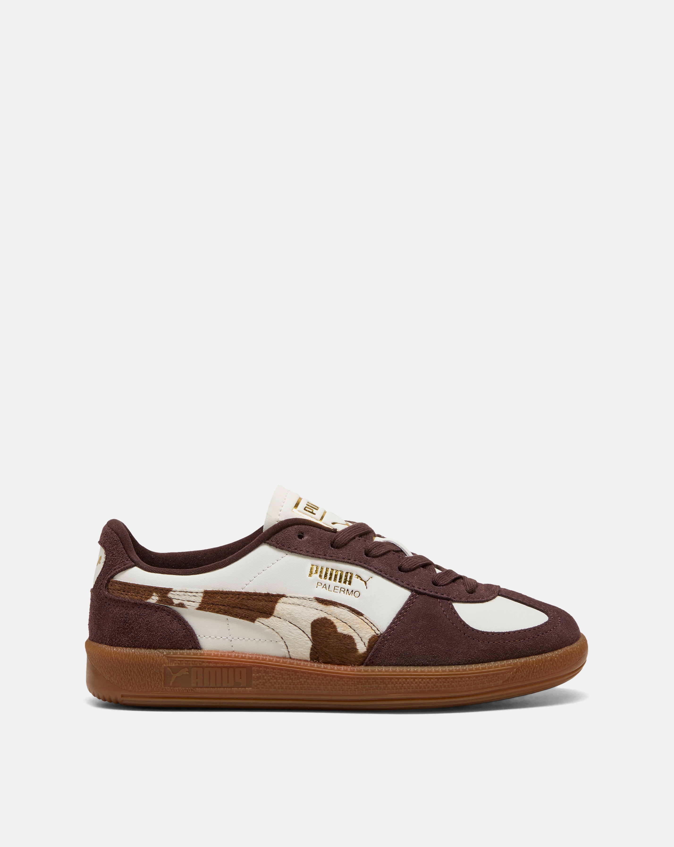 PUMA Palermo Cow Print Trainers