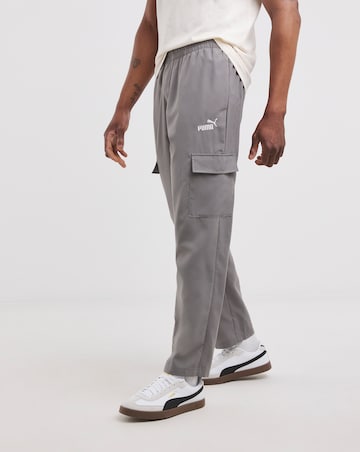 PUMA Essentials Logo Woven Cargo Pants
